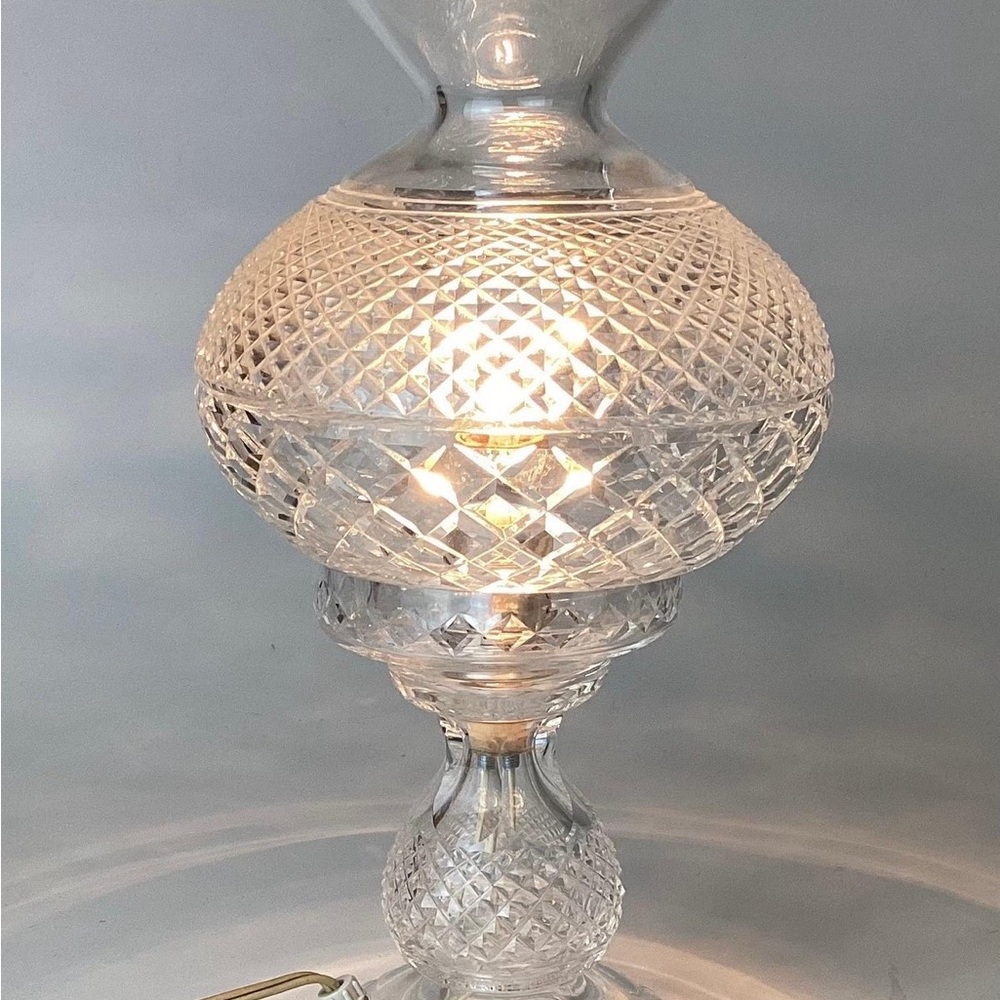 Waterford crystal lamp. - Picture 4 of 5